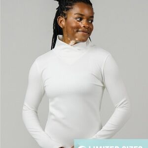 ZYIA White Abigail Long Sleeve Top